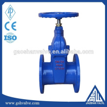 worm gear non-rising stem gate valve